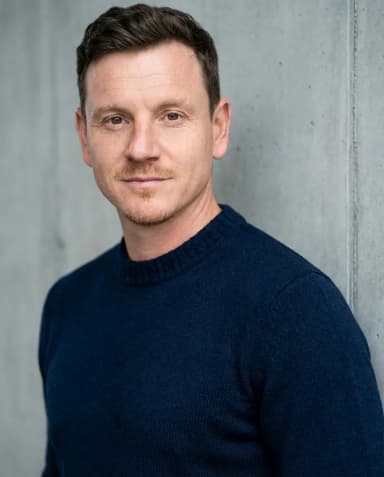 AI Voice Actor Headshot of a 40 man by ExecHeadshots