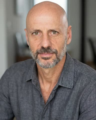 AI Voice Actor Headshot of a 55 man by ExecHeadshots