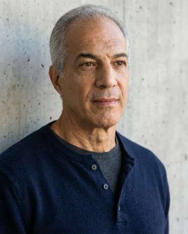 AI Voice Actor Headshot of a 65 man by ExecHeadshots