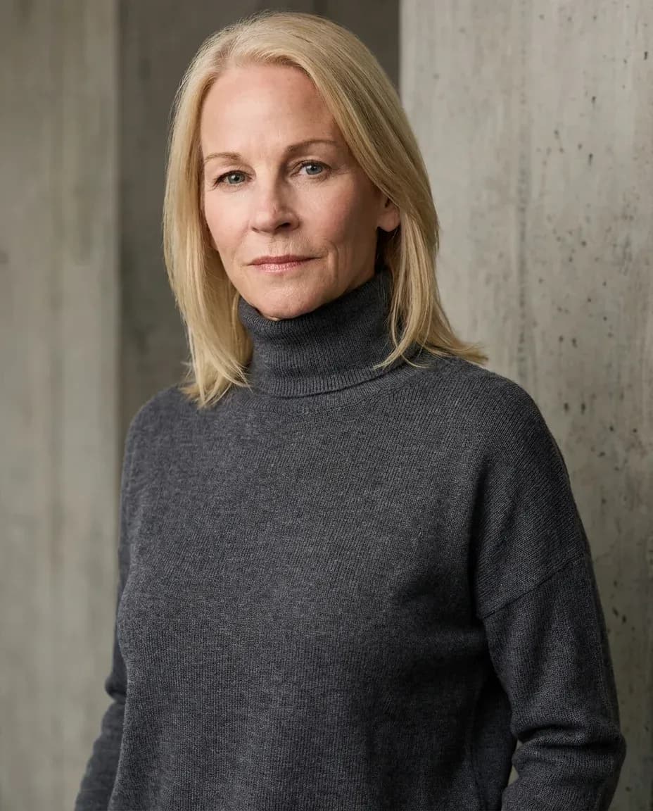 AI Writer Headshot of a 55 woman by ExecHeadshots